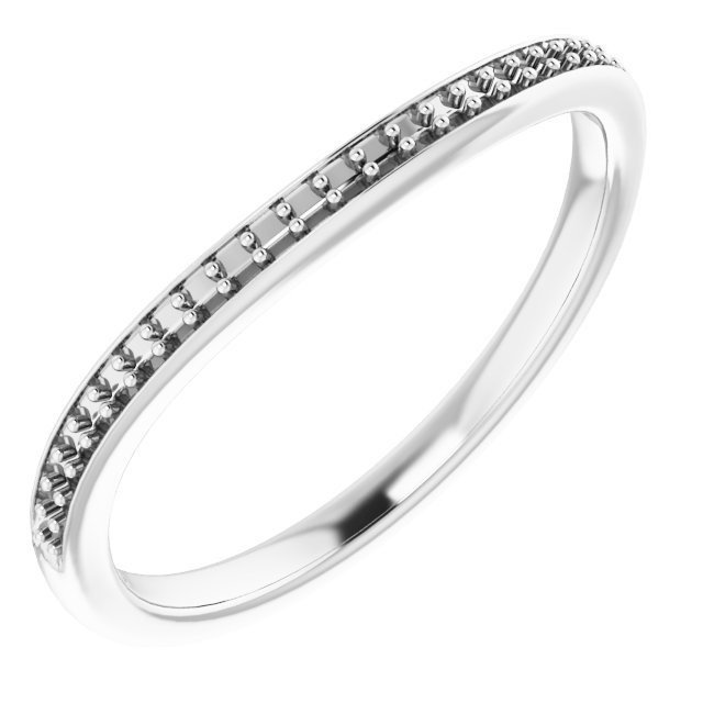 18k White Gold
