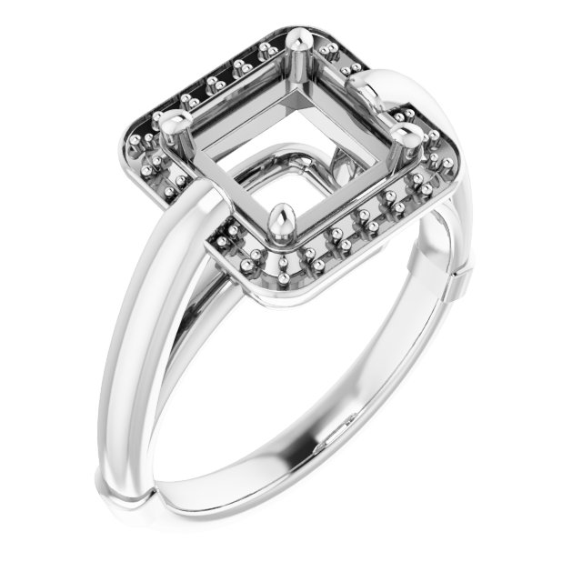 Halo-Style Ring