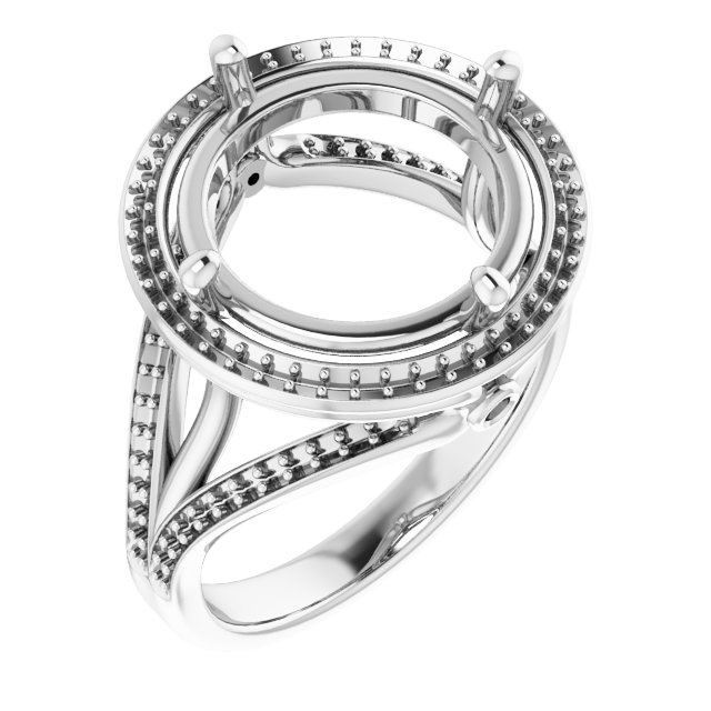 Halo-Style Engagement Ring