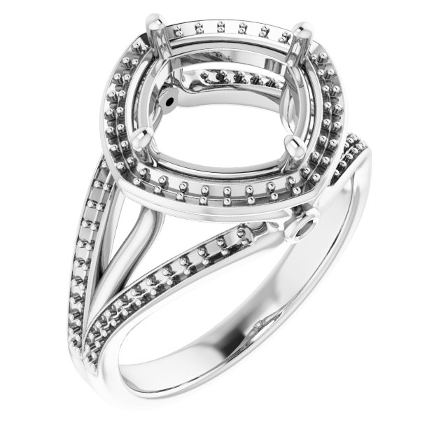 Halo-Style Engagement Ring