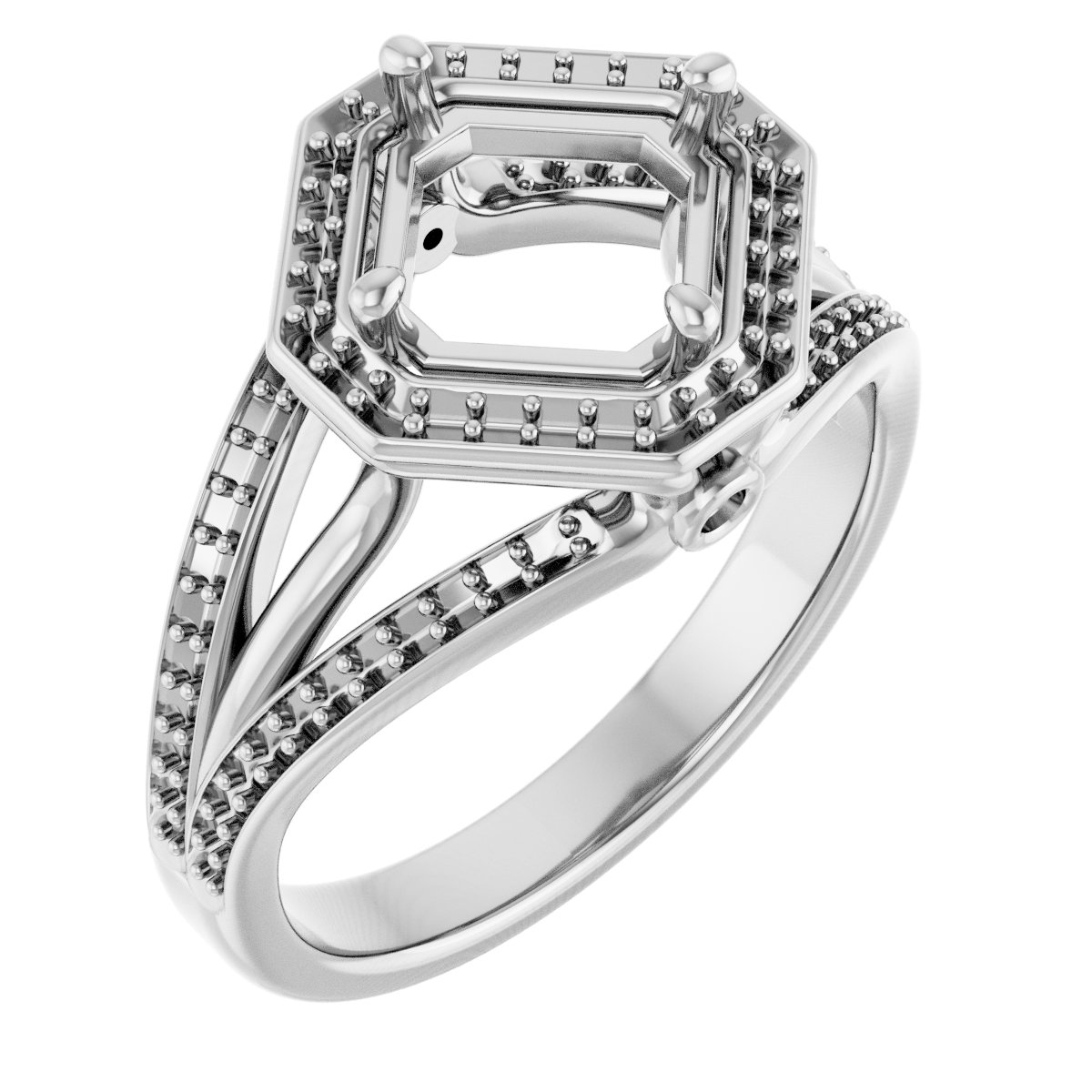Halo-Style Engagement Ring
