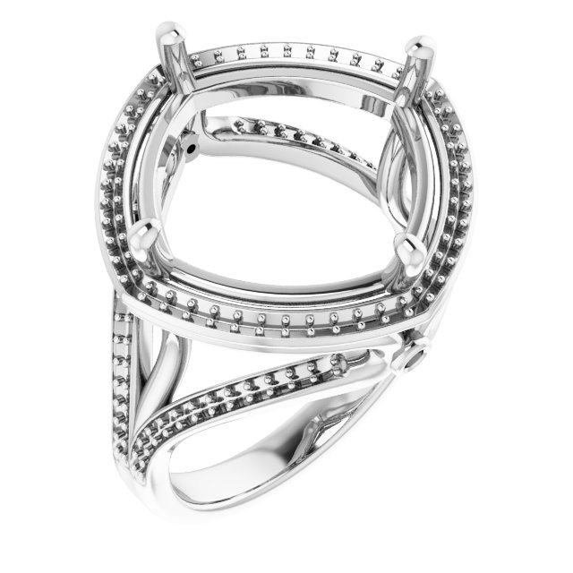 Halo-Style Engagement Ring
