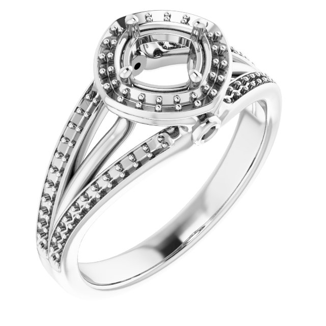 Halo-Style Engagement Ring