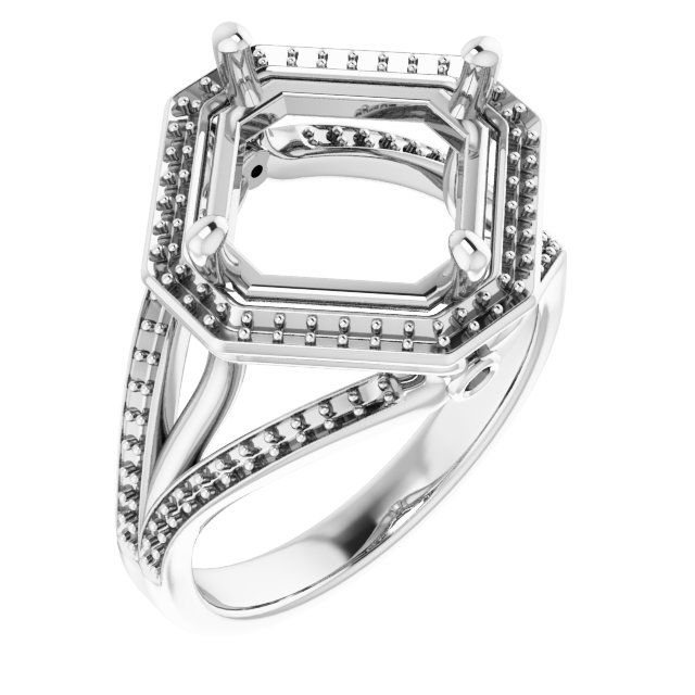 Halo-Style Engagement Ring