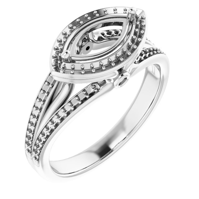 Halo-Style Engagement Ring