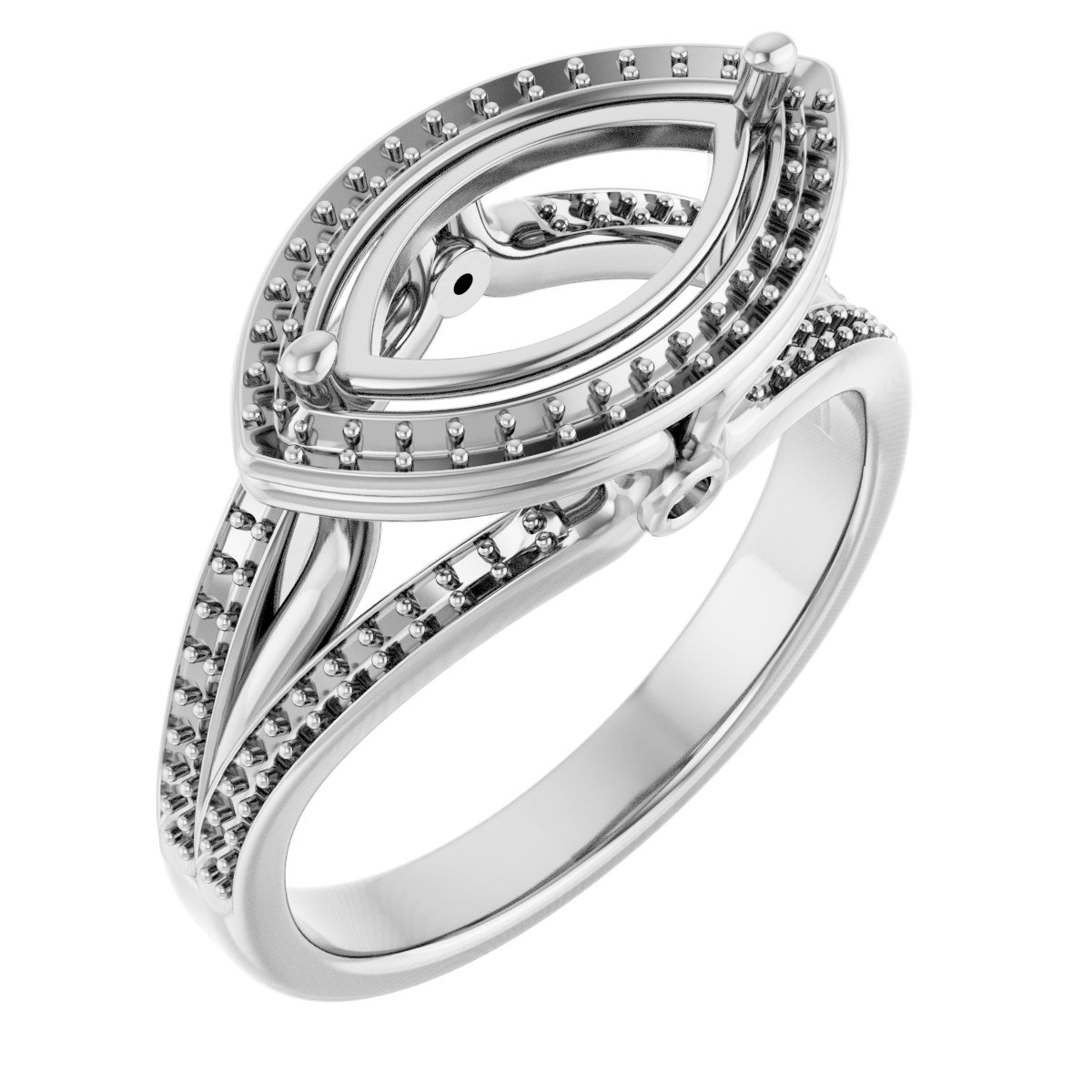 Halo-Style Engagement Ring