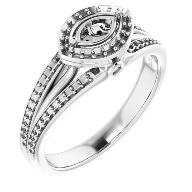 Halo-Style Engagement Ring
