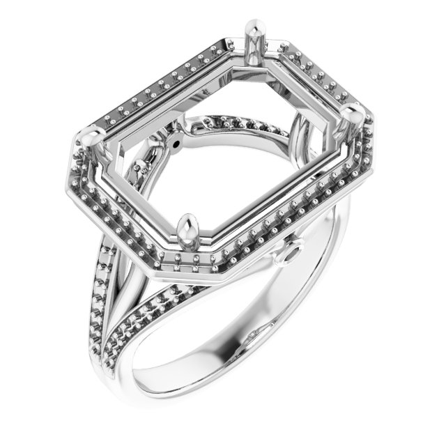 Halo-Style Engagement Ring