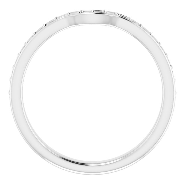 Band Mounting for 10 mm Square Ring view 2