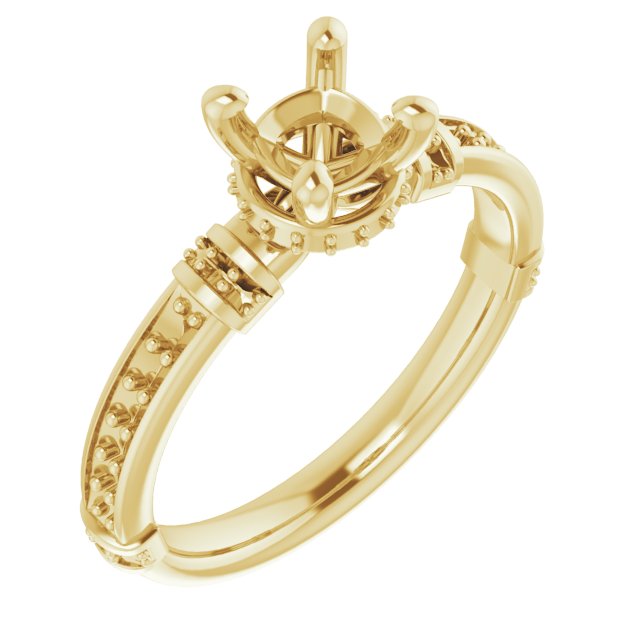 14k Yellow Gold