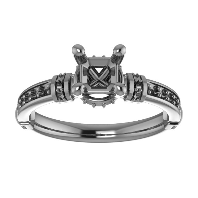 10 mm Square Ring Mounting view 3