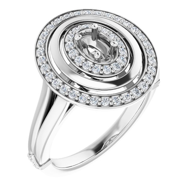 14k White Gold