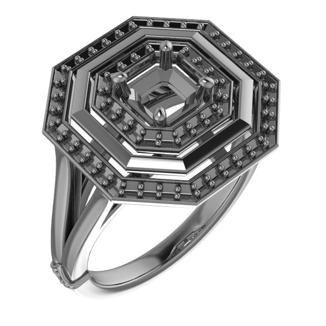 10 mm Square Ring Mounting