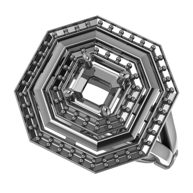 10 mm Square Ring Mounting view 5