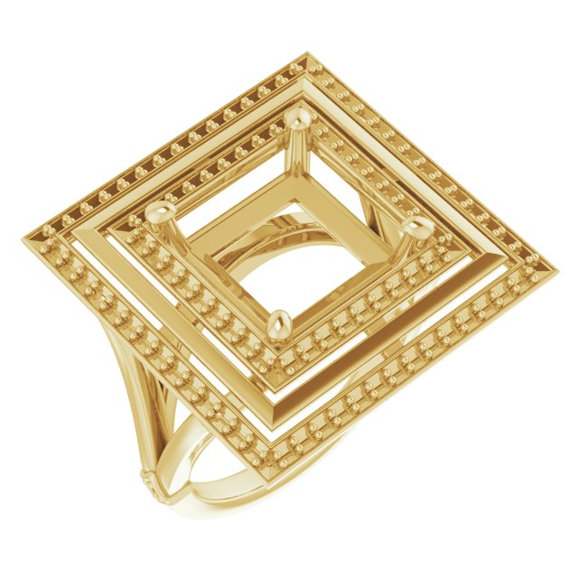 Double Halo-Style Ring