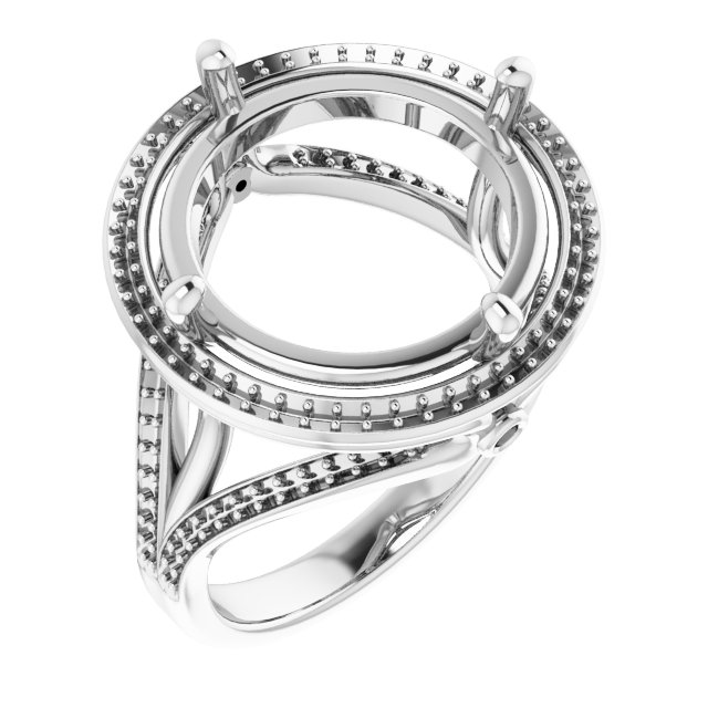 Halo-Style Engagement Ring
