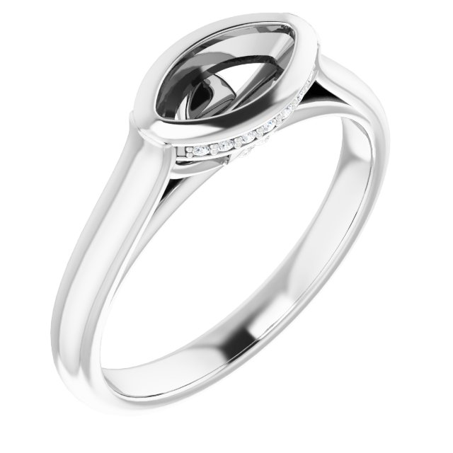 14k White Gold