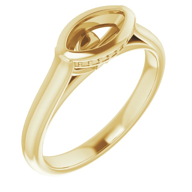 14k Yellow Gold