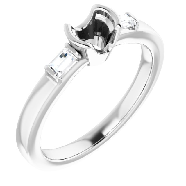 14k White Gold