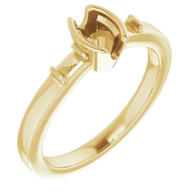14k Yellow Gold