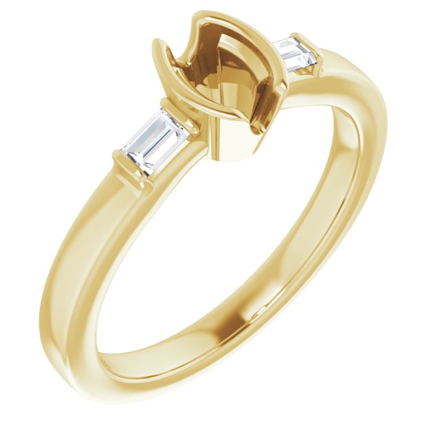 14k Yellow Gold
