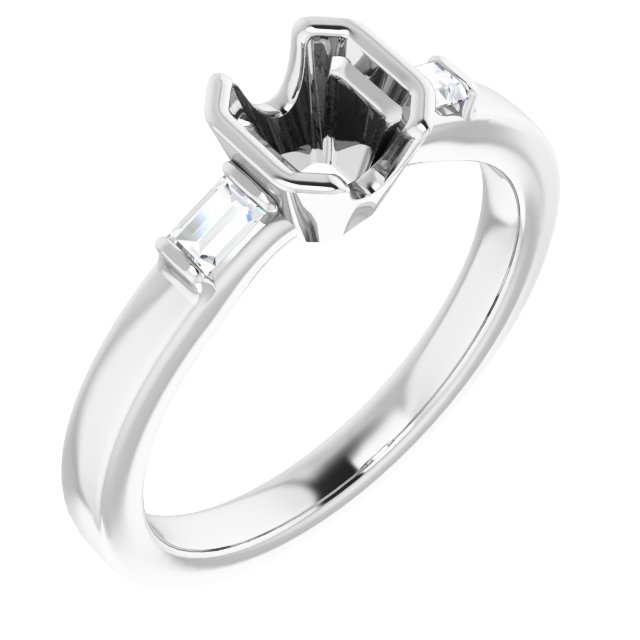 14k White Gold