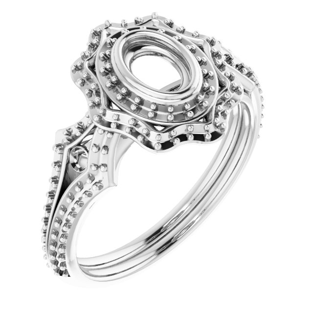 14k White Gold