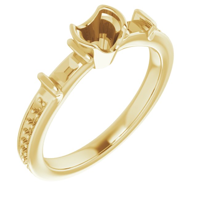 14k Yellow Gold