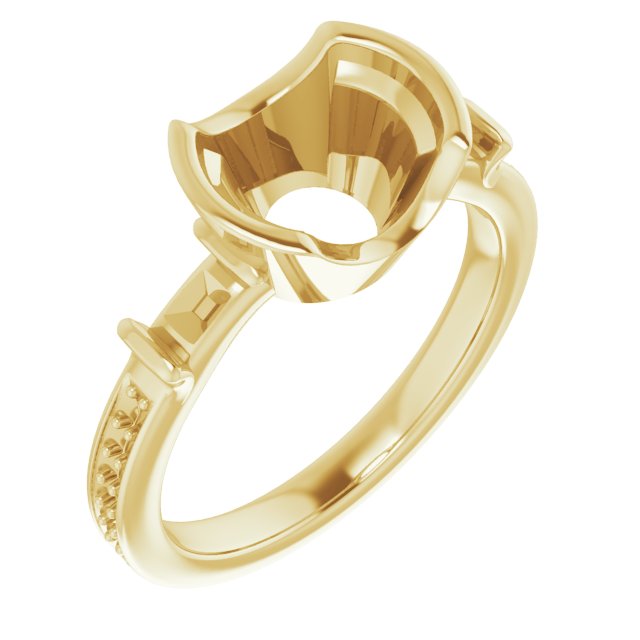 Bezel-Set Accented Ring