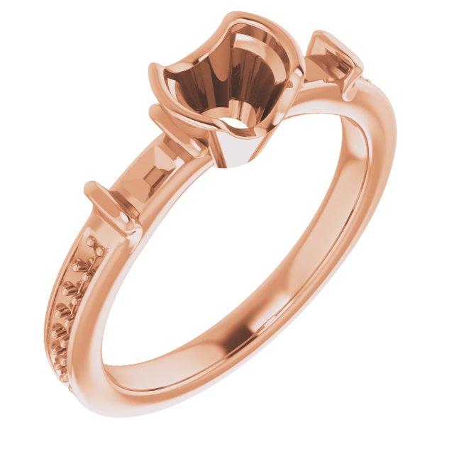 Bezel-Set Accented Ring