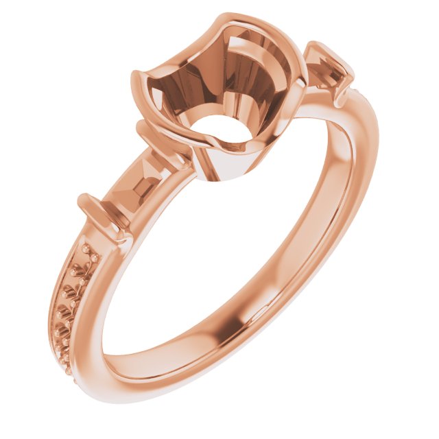 Bezel-Set Accented Ring