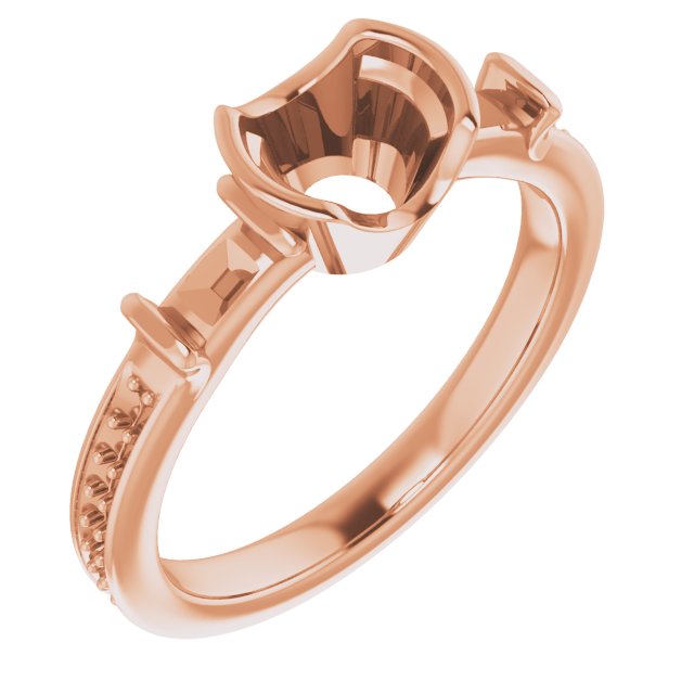 Bezel-Set Accented Ring