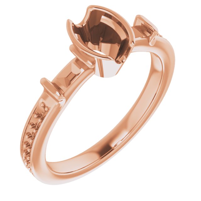 Bezel-Set Accented Ring