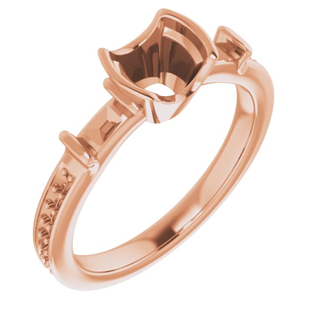 Bezel-Set Accented Ring