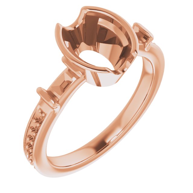Bezel-Set Accented Ring