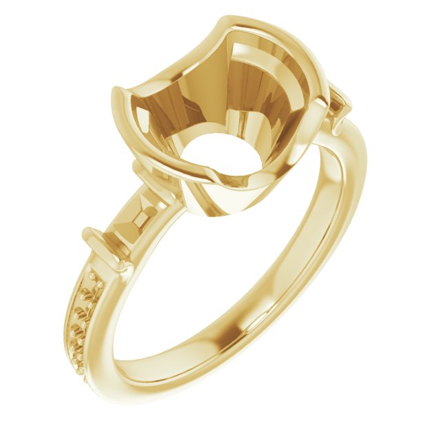 Bezel-Set Accented Ring