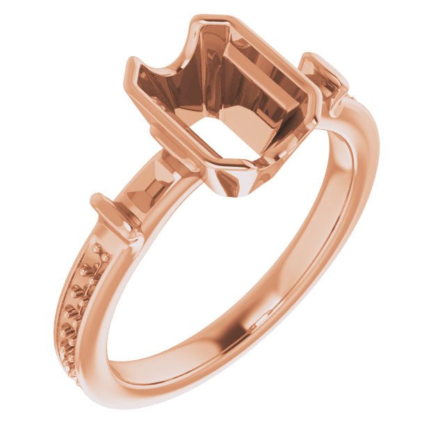 Bezel-Set Accented Ring