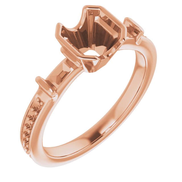 Bezel-Set Accented Ring