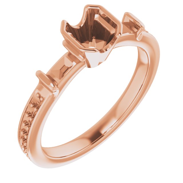 Bezel-Set Accented Ring
