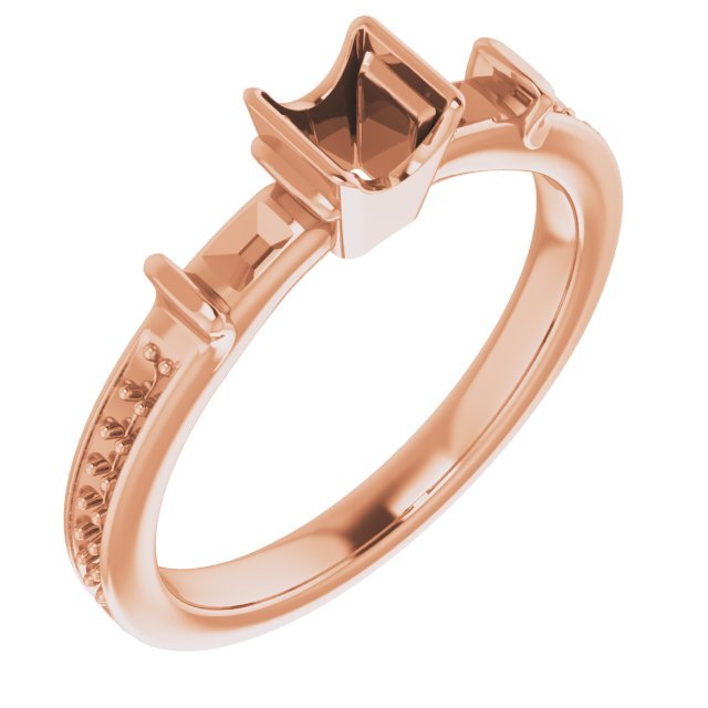Bezel-Set Accented Ring