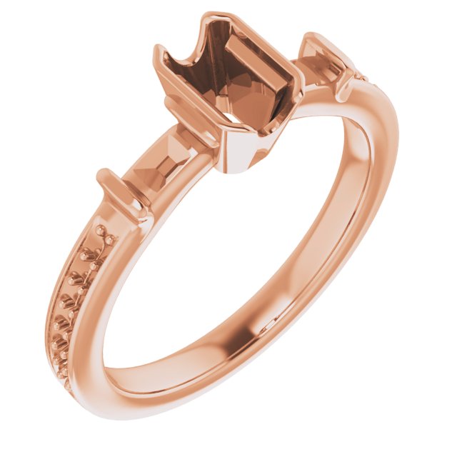 Bezel-Set Accented Ring