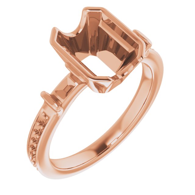 Bezel-Set Accented Ring