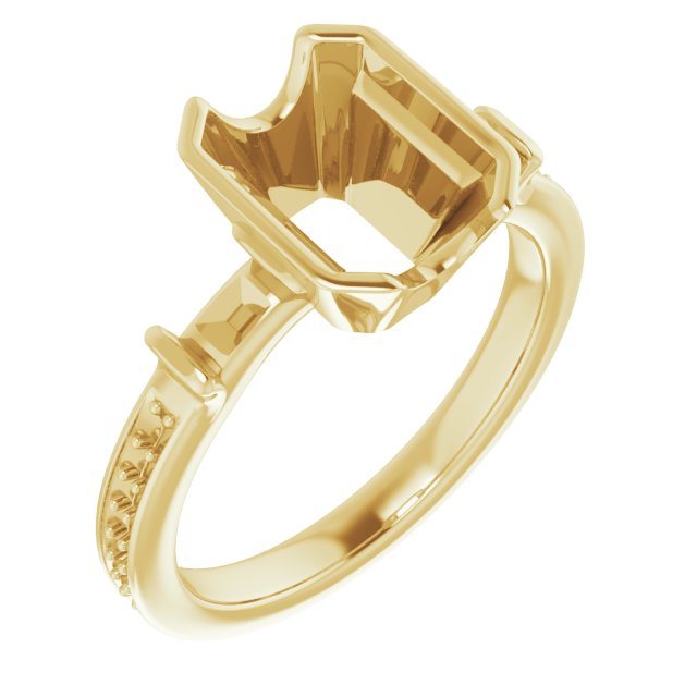 Bezel-Set Accented Ring