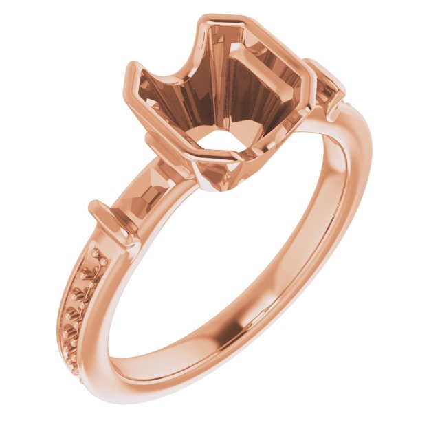 Bezel-Set Accented Ring