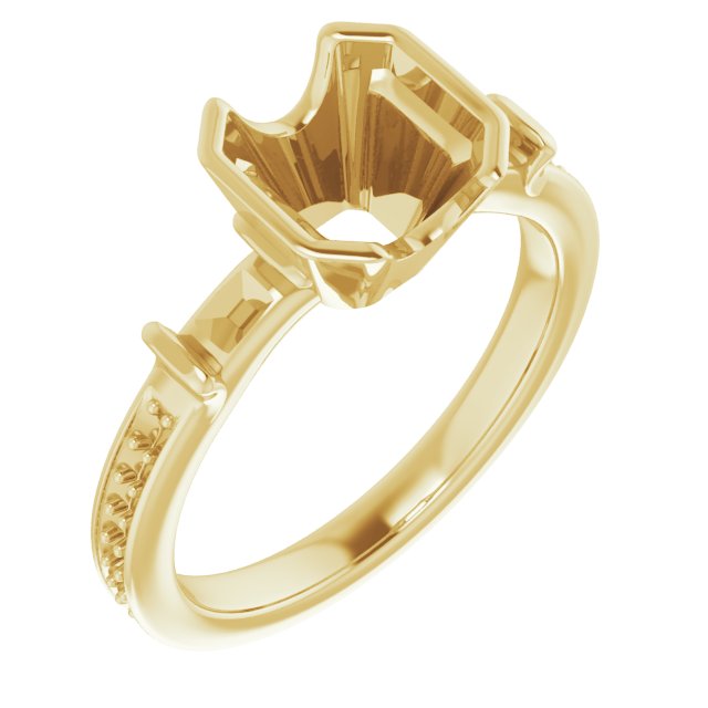 Bezel-Set Accented Ring