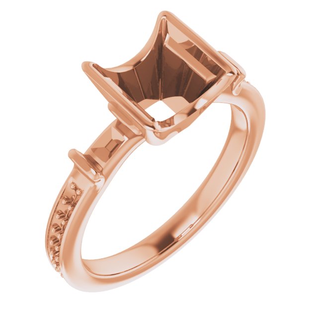 Bezel-Set Accented Ring
