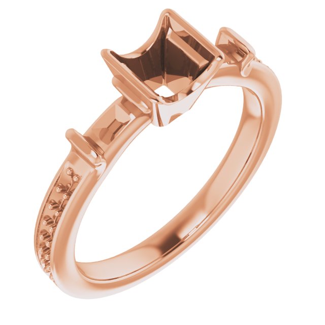Bezel-Set Accented Ring