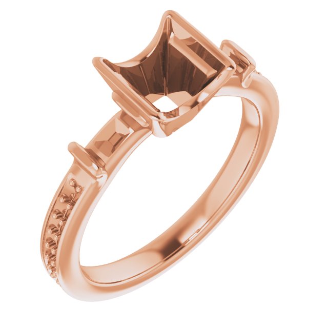 Bezel-Set Accented Ring