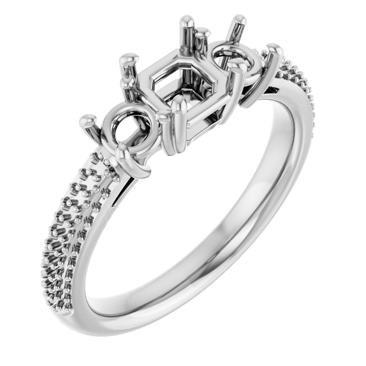 14k White Gold