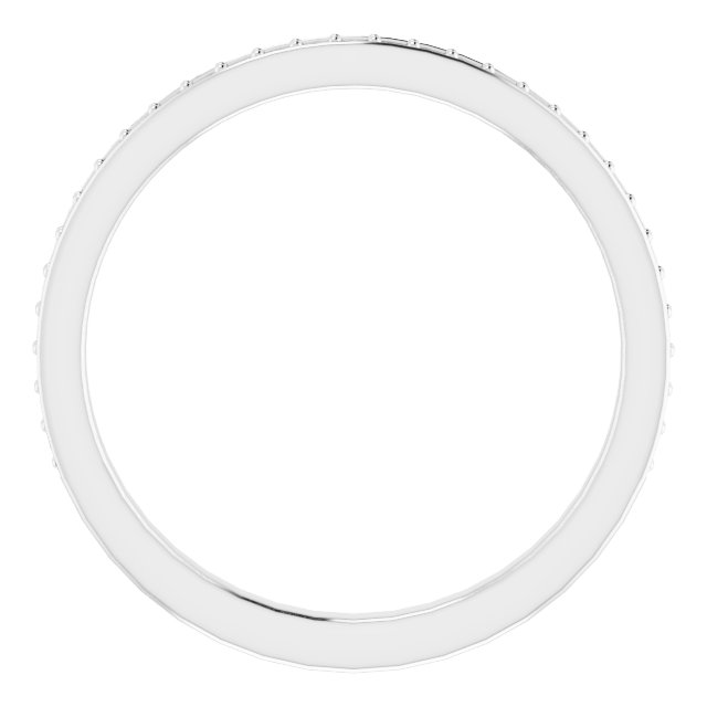 Band Mounting for 9 mm Asscher Ring view 2